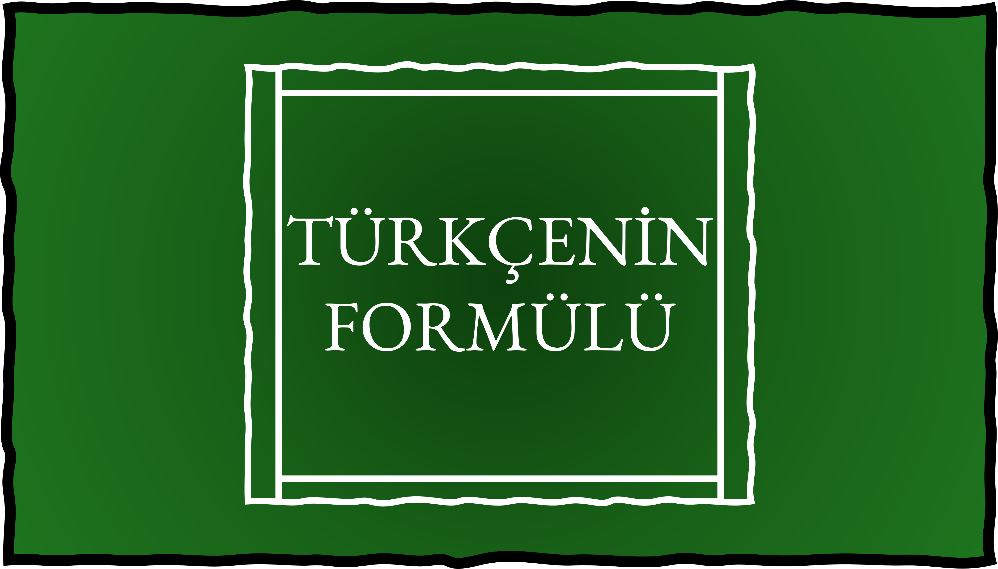 TÜRKÇENİN FORMÜLÜ